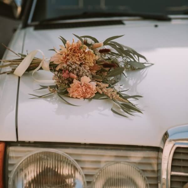 bouquet mariée fleurs séchées