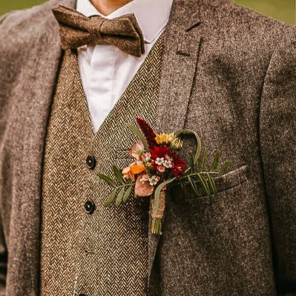 boutonnière homme mariage