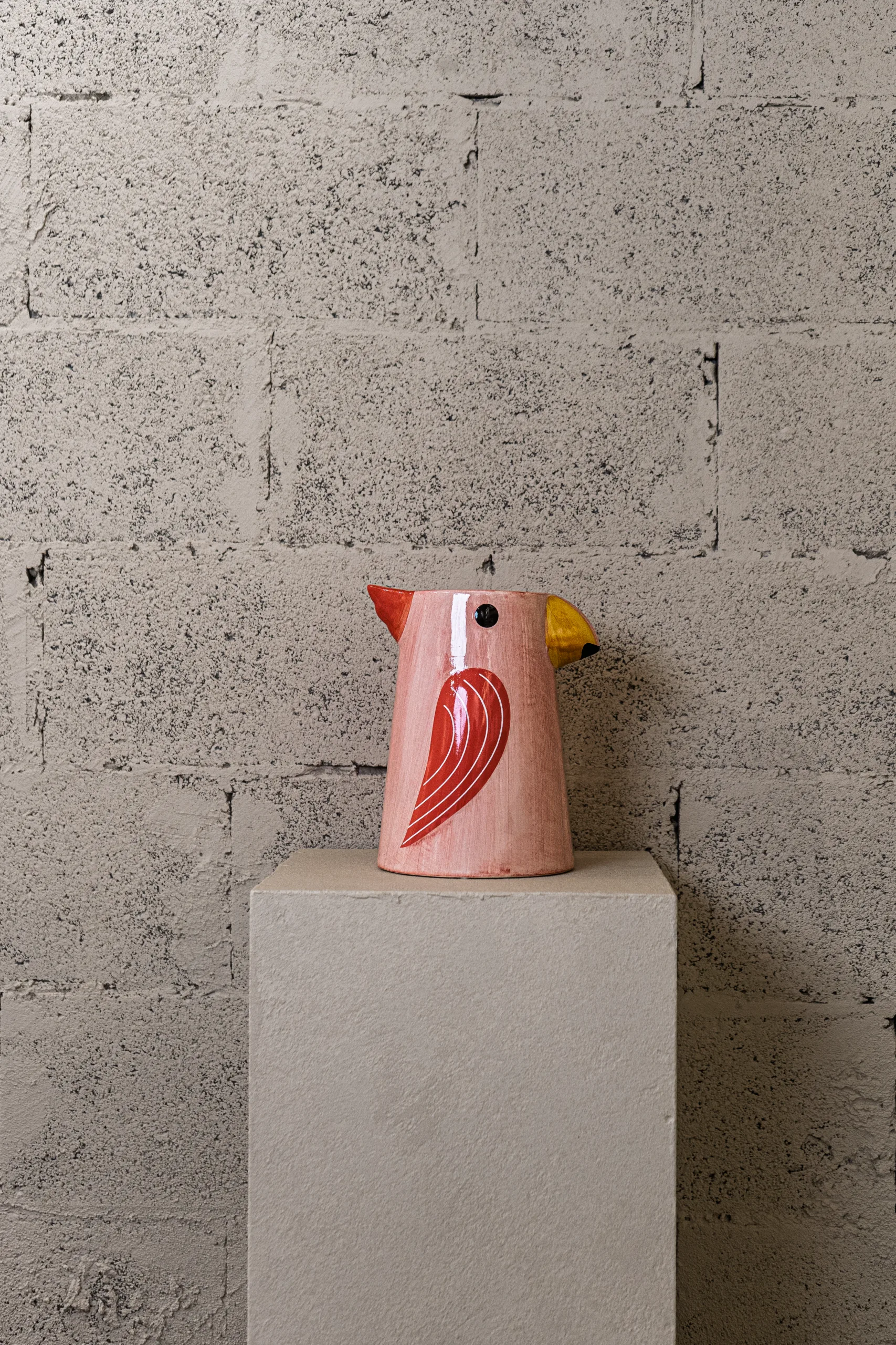 Vase / Carafe Oiseau Rose – Image 3