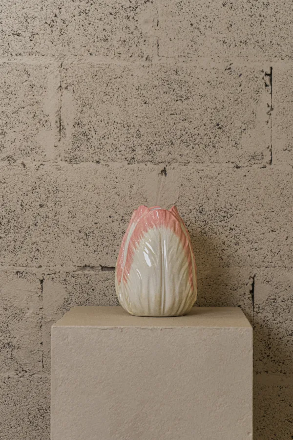 Vase en céramique Tulipe blanche