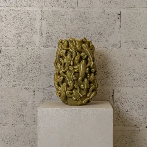 Vase Crustacés dorés – Image 3