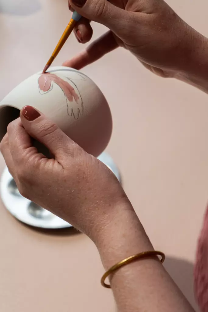 Peinture libre sur céramique
