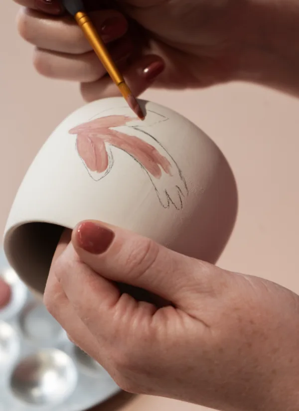Peinture libre sur céramique
