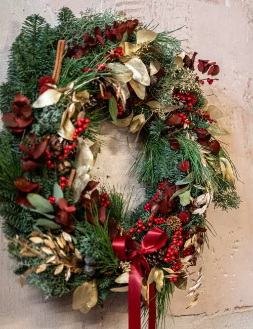 Atelier - Couronne de Noël
