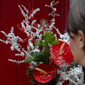 bouquet signature - Rouge d’hiver