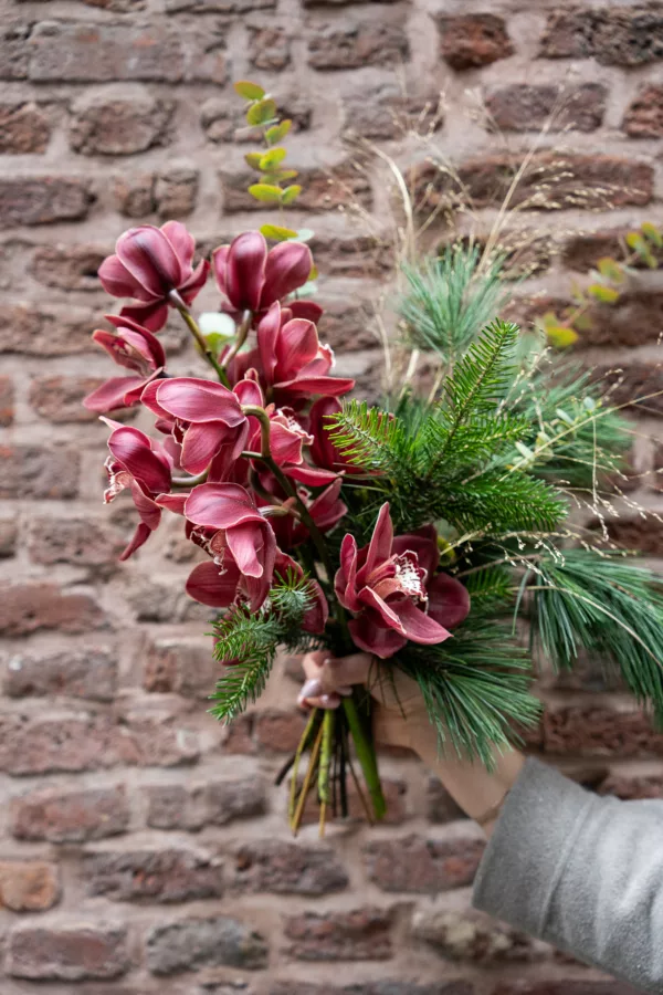 bouquet signature - Hiver précieux