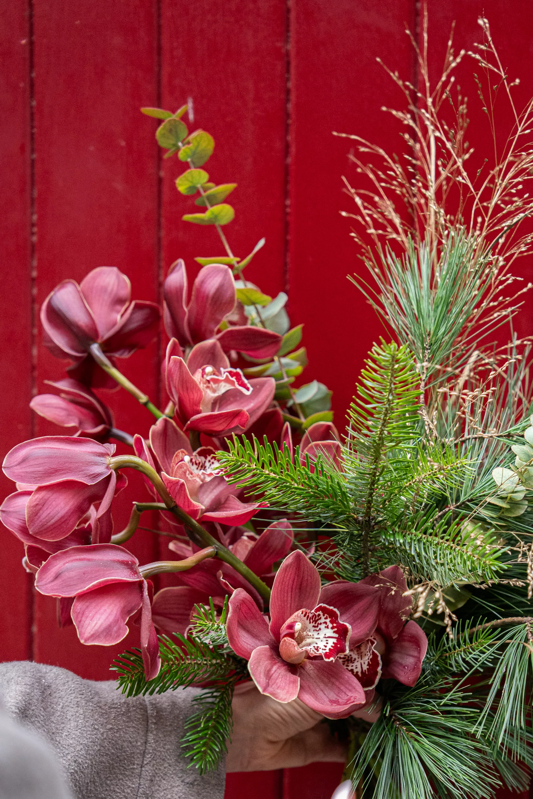 bouquet signature - Hiver précieux